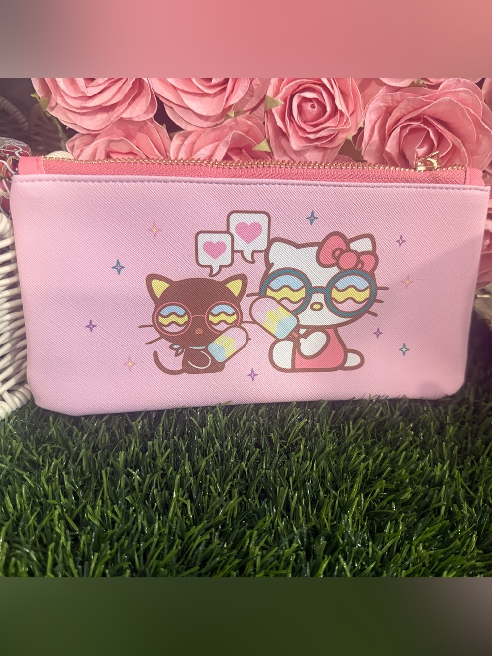 Hello Kitty & Chococat Pencil Pouch